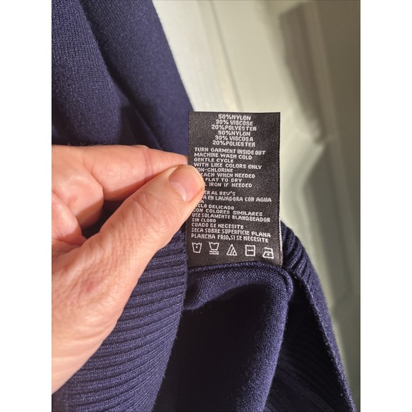 XRay Jeans Slim Fit Premium Comfort Blue Crew Neck Sweater Sz 2XL - Picture 4 of 11